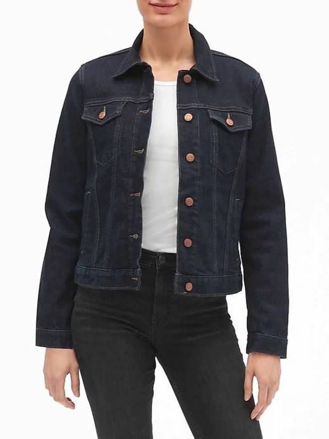 NWT GAP Icon Denim Jacket in Indigo Rise Size Small