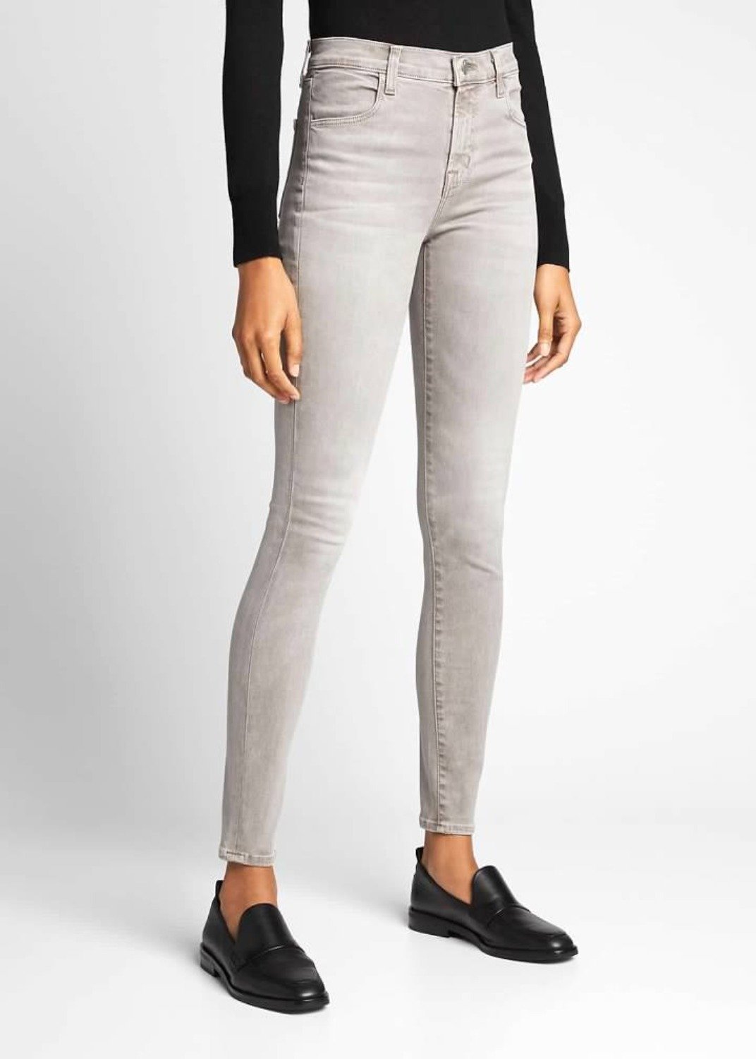 NWT J. Brand Maria High-Rise Skinny Jean in Light Storm Size 27
