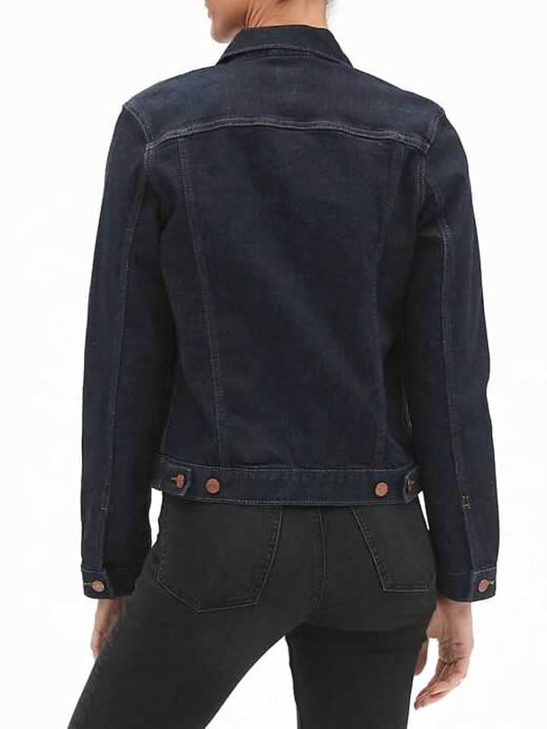 NWT GAP Icon Denim Jacket in Indigo Rise Size Small - Image 2