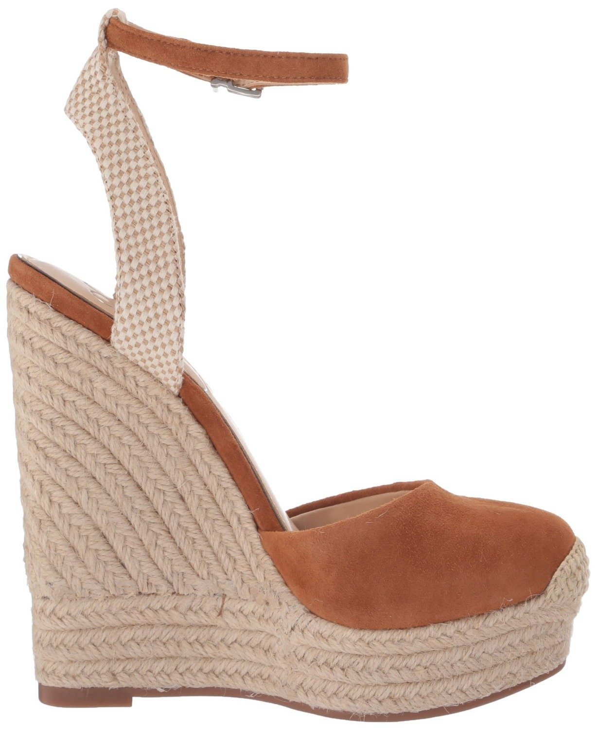 New Jessica Simpson Zestah Wedge Sandals in Artisan Brown Size 10 - Image 3